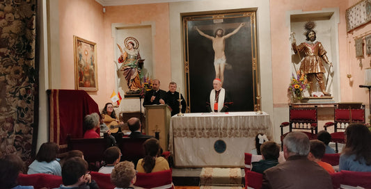Ofrecimiento de los niños a san Isidro